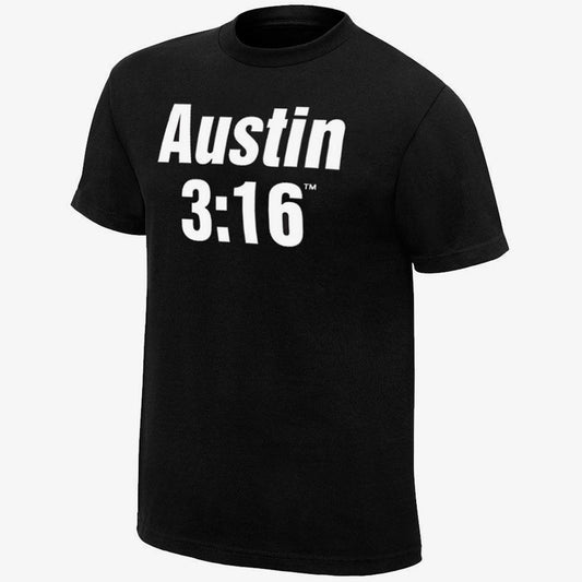 Stone Cold  - Austin 3:16 Mens WWE Retro T-Shirt