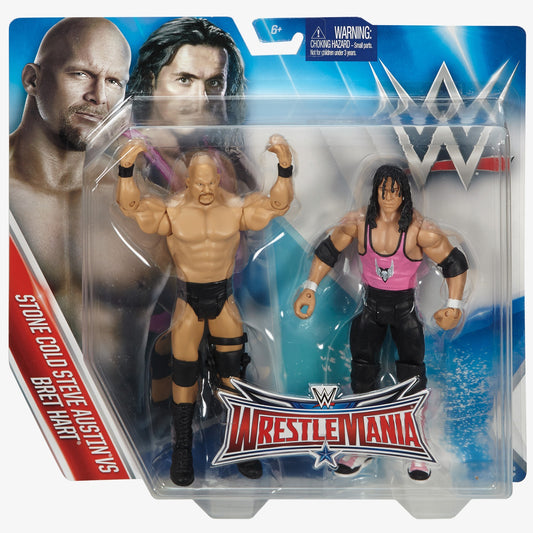 Stone Cold Steve Austin & Bret Hart - WWE Battle Pack WrestleMania 32 Series