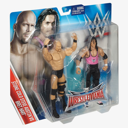 Stone Cold Steve Austin & Bret Hart - WWE Battle Pack WrestleMania 32 Series