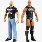 Stone Cold & The Rock WWE Tough Talkers Twin-Pack Series #1