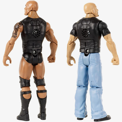 Stone Cold & The Rock WWE Tough Talkers Twin-Pack Series #1