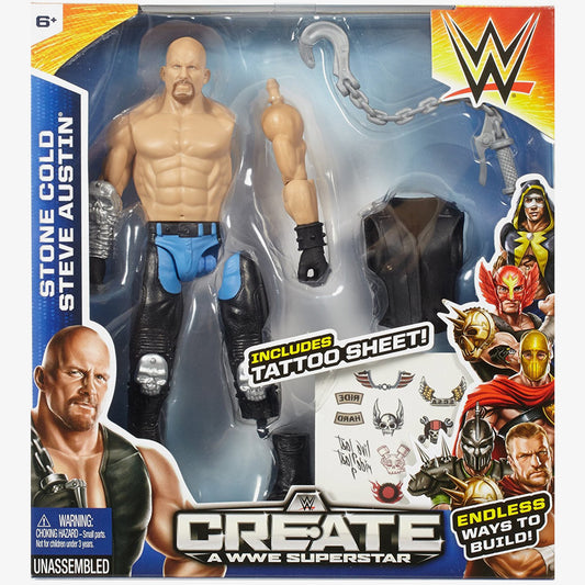 Stone Cold Steve Austin - Create a WWE Superstar Set