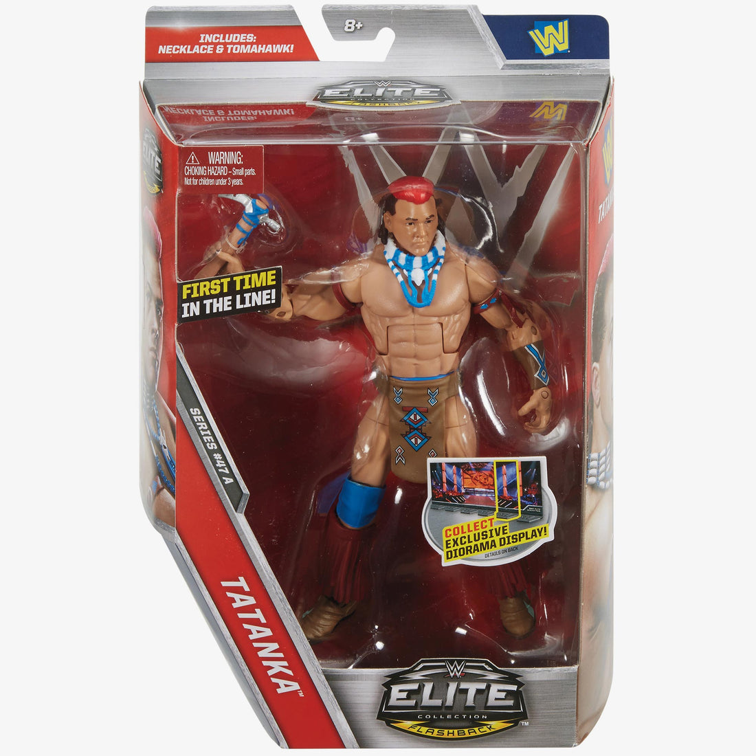 Tatanka WWE Elite Collection Series #47 A – wrestlingshop.com