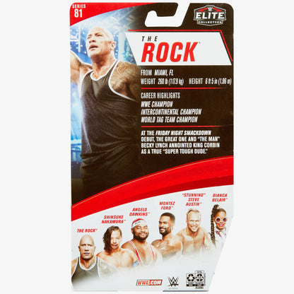 The Rock WWE Elite Collection Series #81