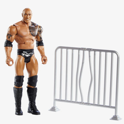 The Rock WWE Wrekkin' Series #6 (With Ring Barricade)