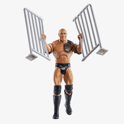 The Rock WWE Wrekkin' Series #6 (With Ring Barricade)