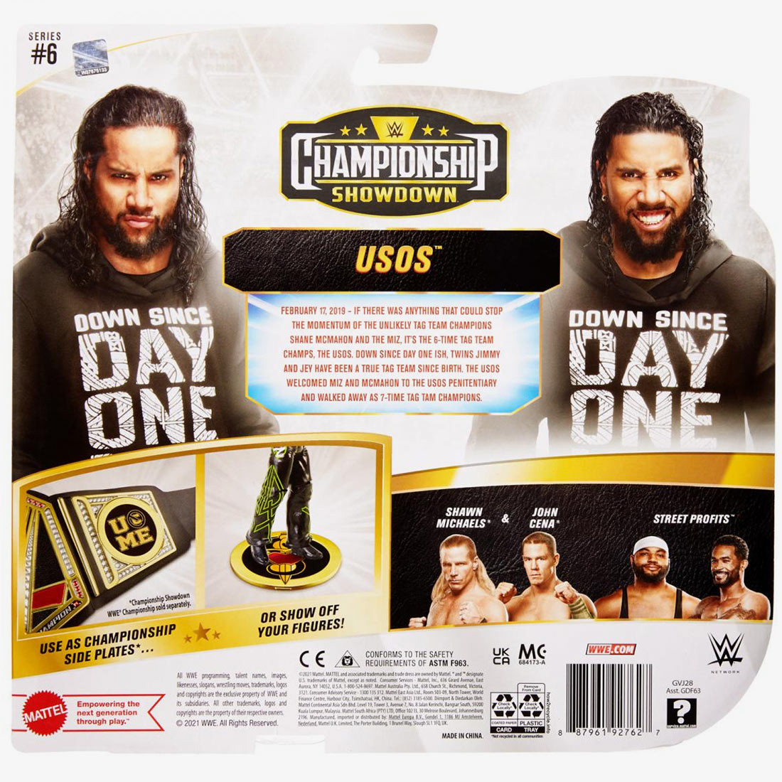 The Usos - WWE Championship Showdown 2-Pack Series #6