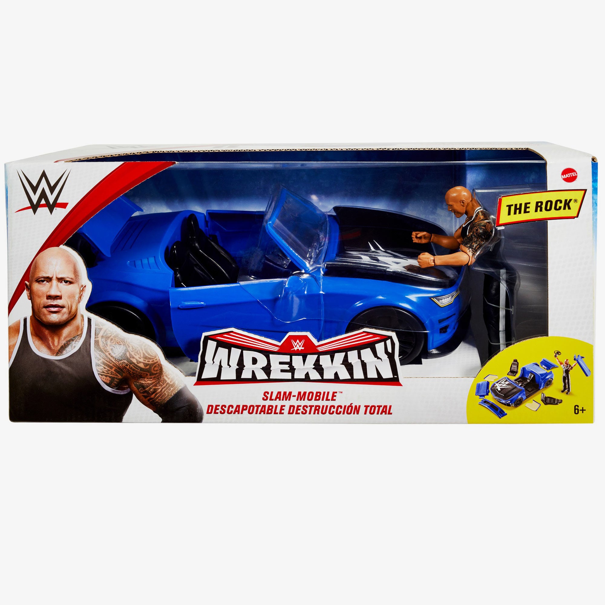 Wwe car best sale playset