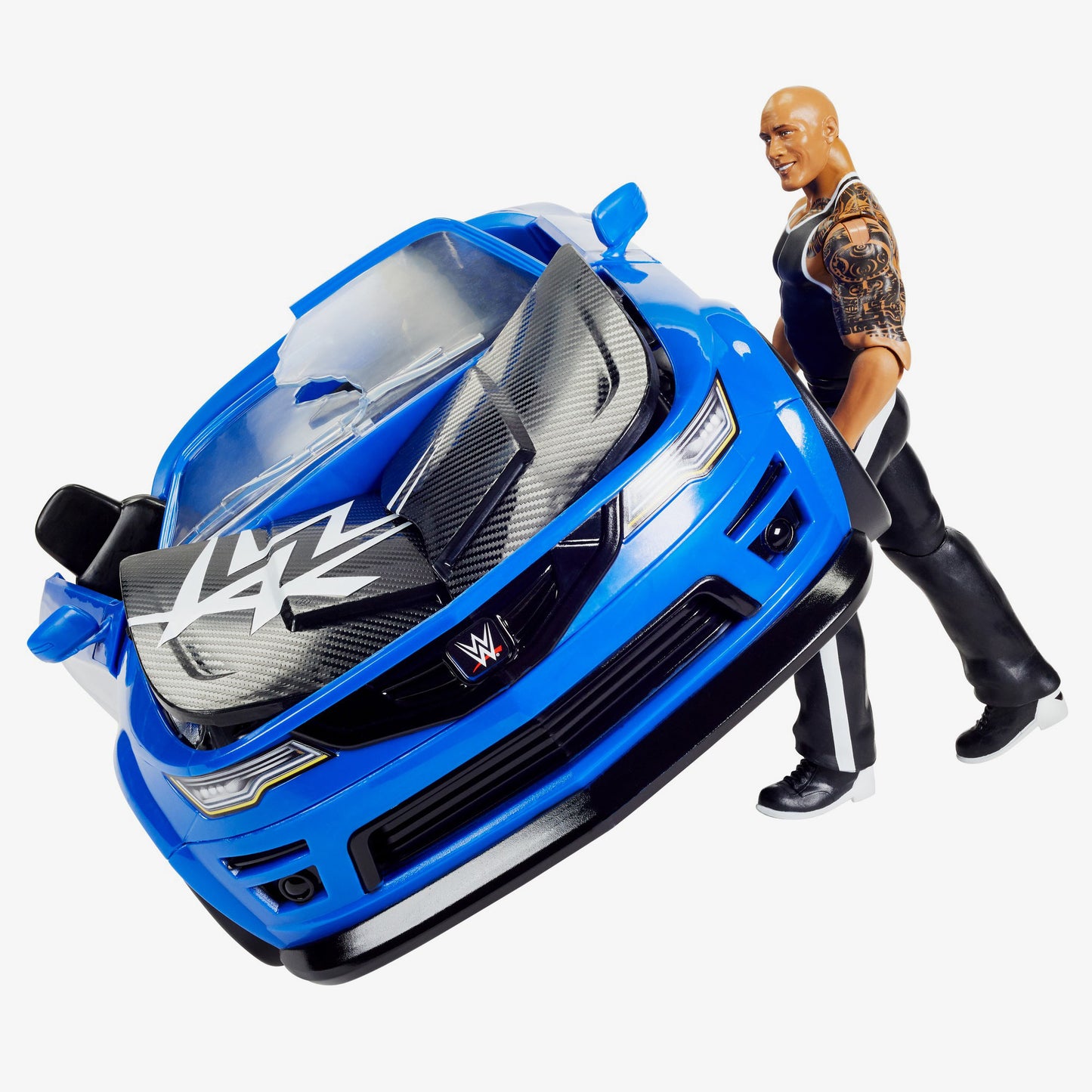 The Rock WWE Slam Mobile Wrekkin' Series (Car & Figure)