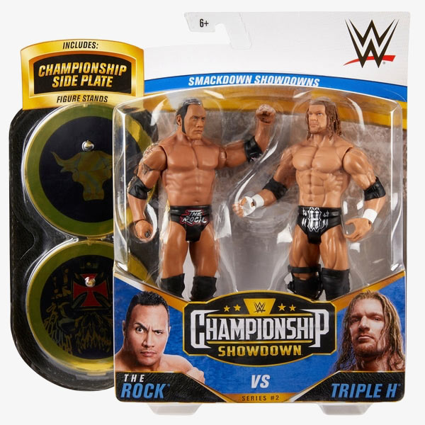 The Rock & Triple H - WWE Championship Showdown 2-Pack Series #2