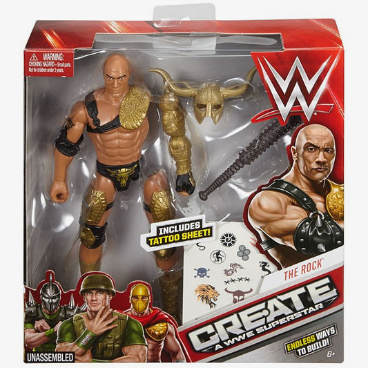 The Rock - Create a WWE Superstar (with Accessories)