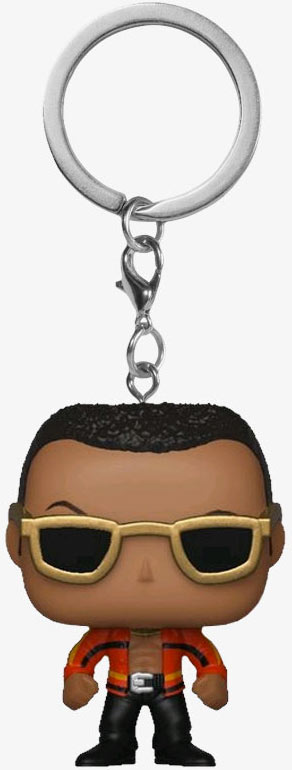 The Rock WWE POP Pocket Keychain