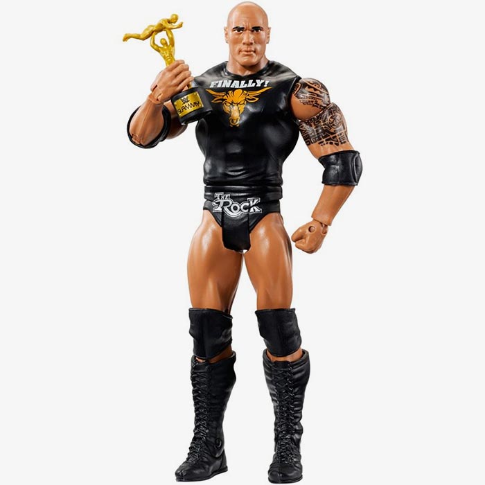 The Rock - WWE Basic Series #70 (With Bonus Slammy)