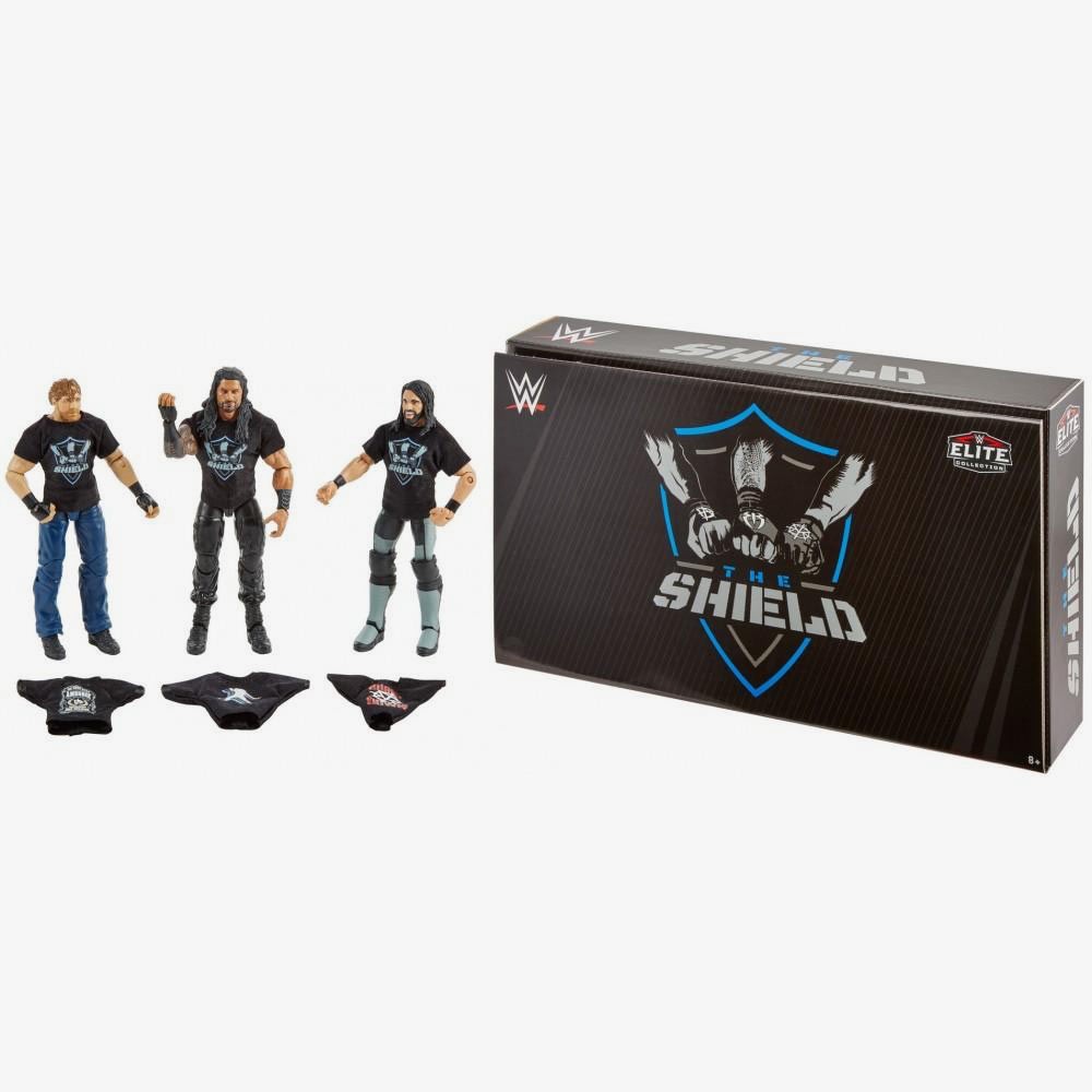 Wwe the shield deals toys 3 pack