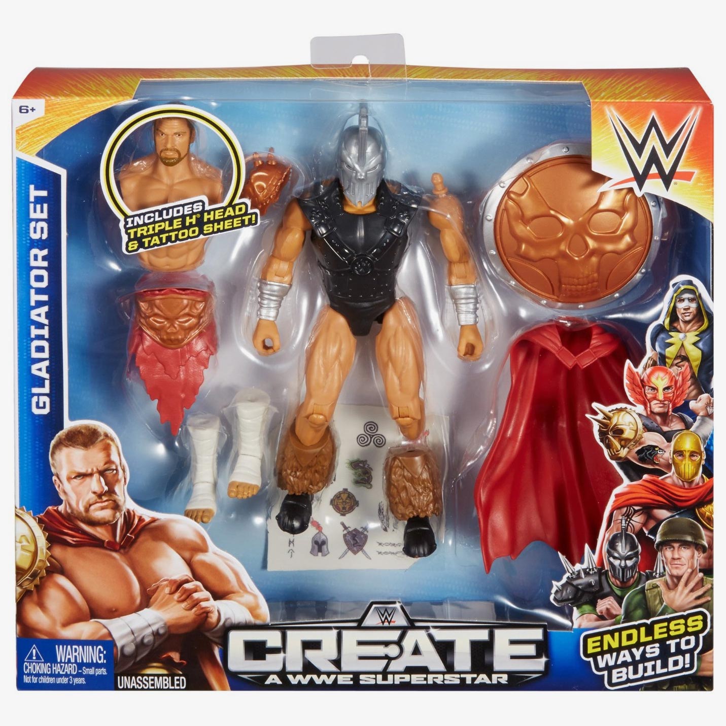 Triple H - Create a WWE Superstar (Gladiator Set)