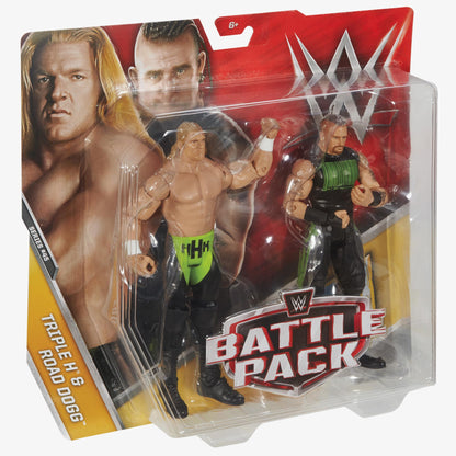 Triple H & Road Dogg (D-Generation X) - WWE Battle Pack Series #45