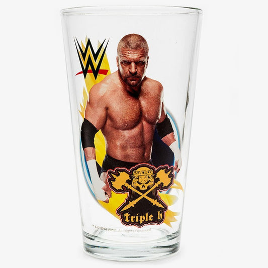 Triple H WWE Toon Tumbler Pint Glass