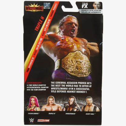 Triple H WWE WrestleMania 35 Elite Collection