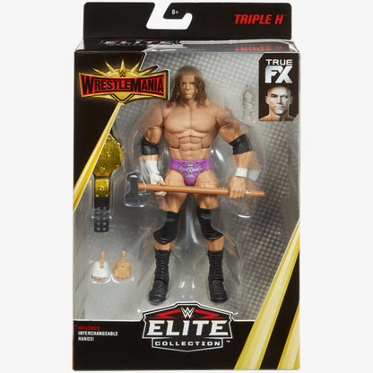 Triple H WWE WrestleMania 35 Elite Collection