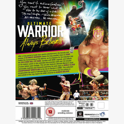 WWE Ultimate Warrior - Always Believe DVD