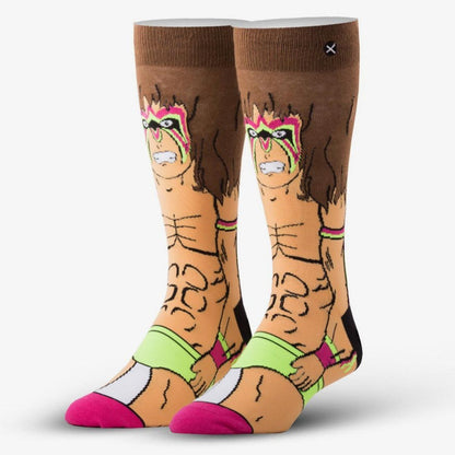 Ultimate Warrior Body WWE Knit Socks