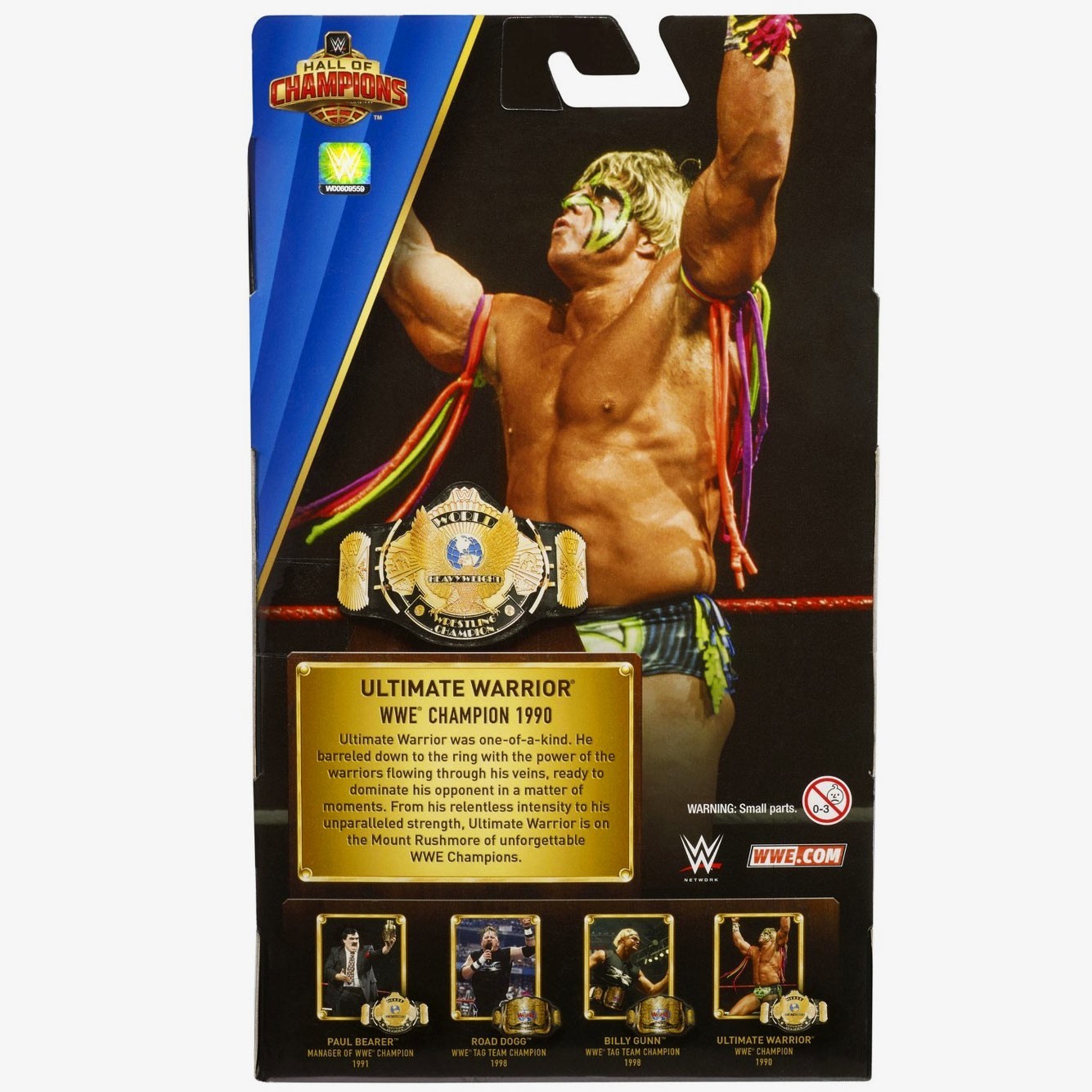 Ultimate Warrior WWE Hall of Champions Elite Collection Series #3