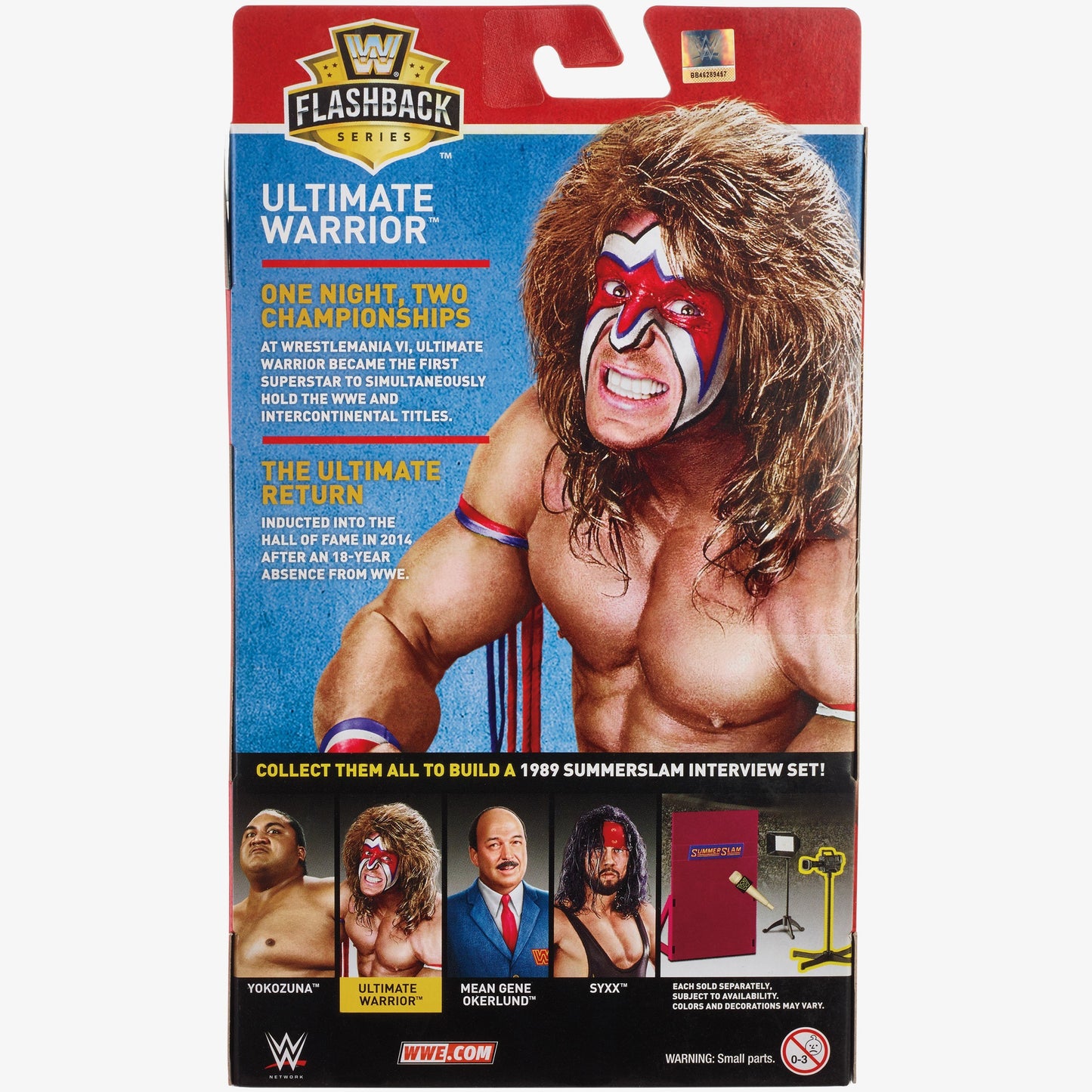 Ultimate Warrior - WWE Flashback Elite Series #1 (Build a Set)