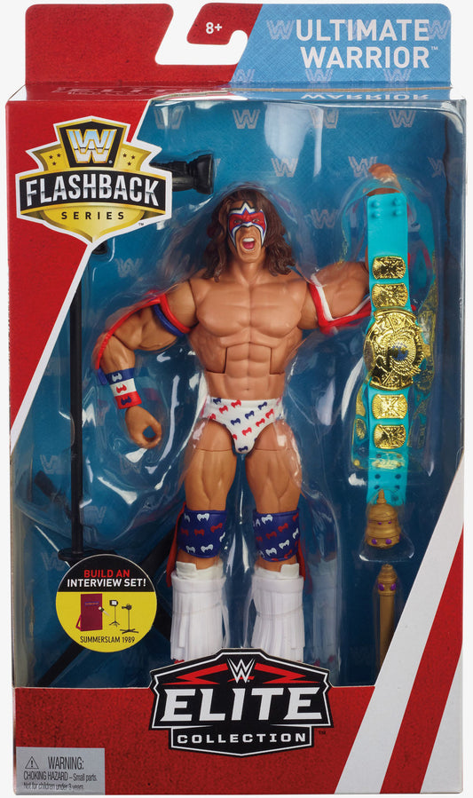 Ultimate Warrior - WWE Flashback Elite Series #1 (Build a Set)