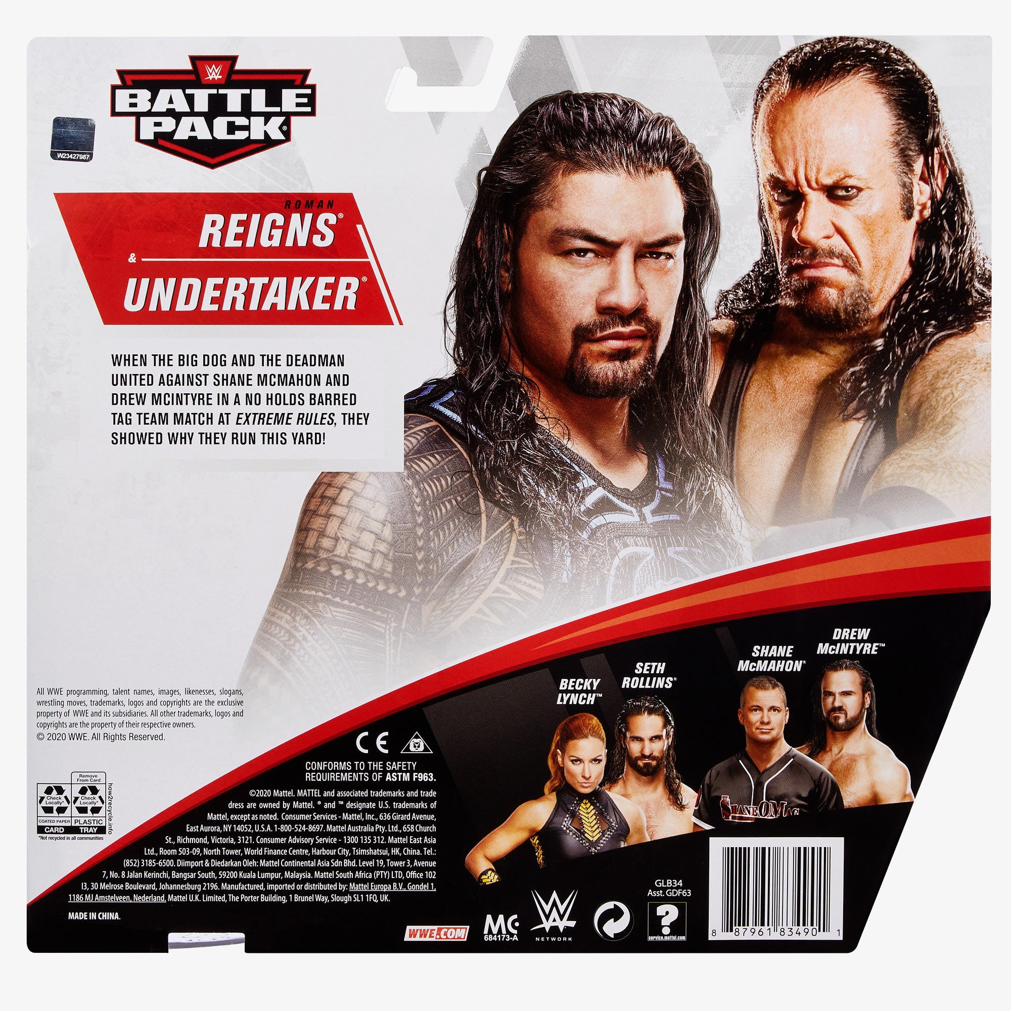 Undertaker & Roman Reigns - WWE Battle Pack Series #66