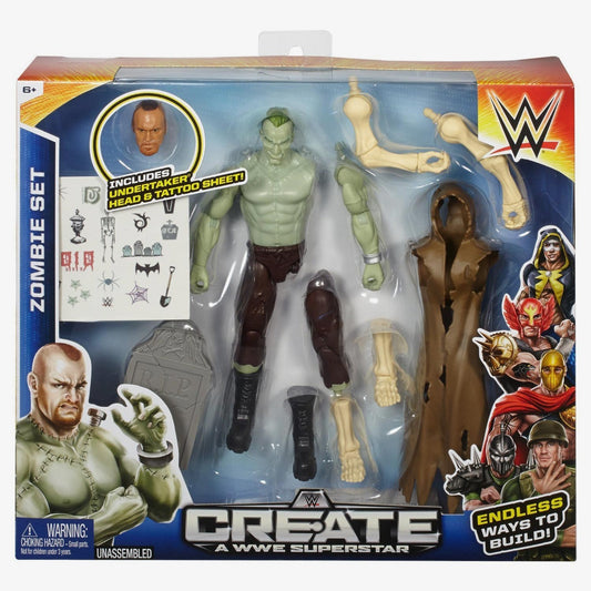 Undertaker - Create a WWE Superstar (Zombie Set)