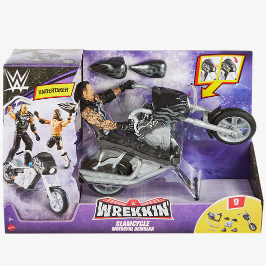 Undertaker WWE Slamcycle Wrekkin' Series Vehicle