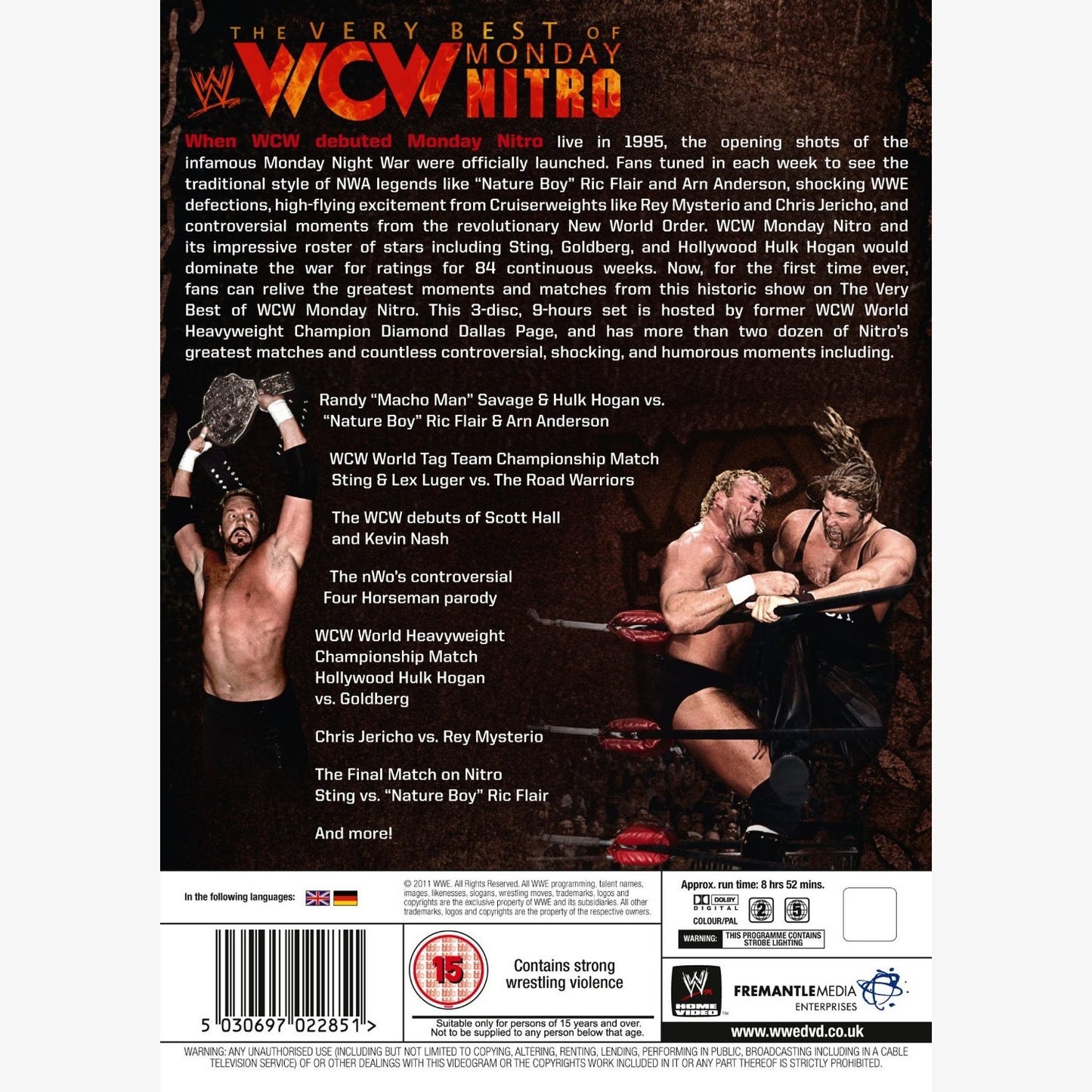 WWE The Very Best of WCW Monday Nitro DVD