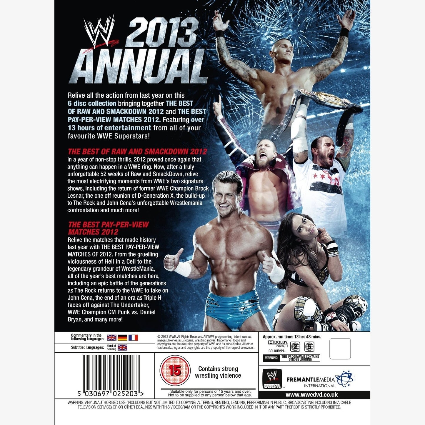 WWE 2013 Annual DVD (6 Discs)