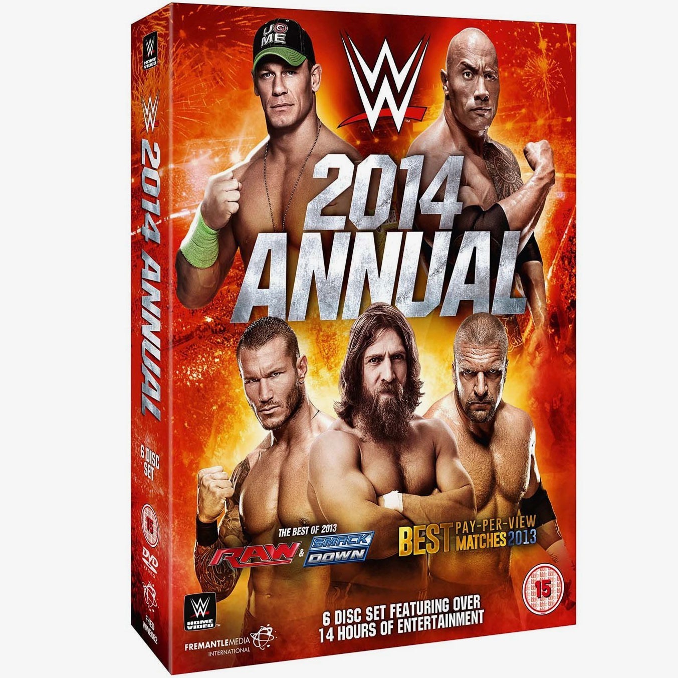 WWE 2014 Annual DVD (6 Discs)