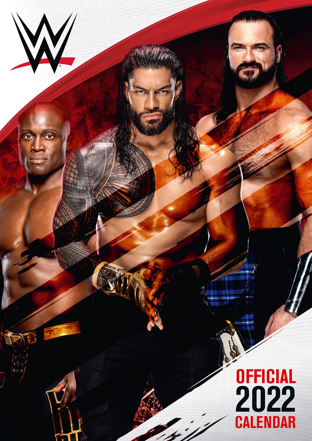 Official WWE 2022 Calendar (Men)