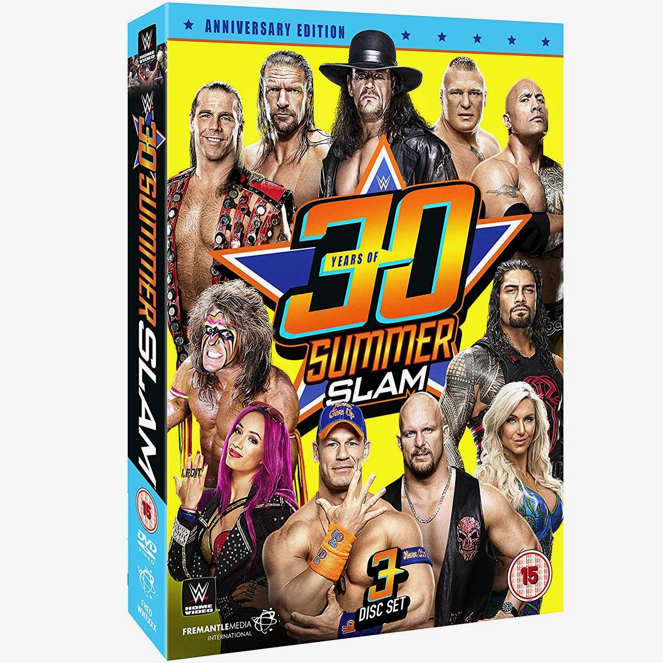 WWE 30 Years of SummerSlam DVD