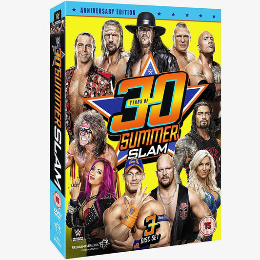 WWE 30 Years of SummerSlam DVD