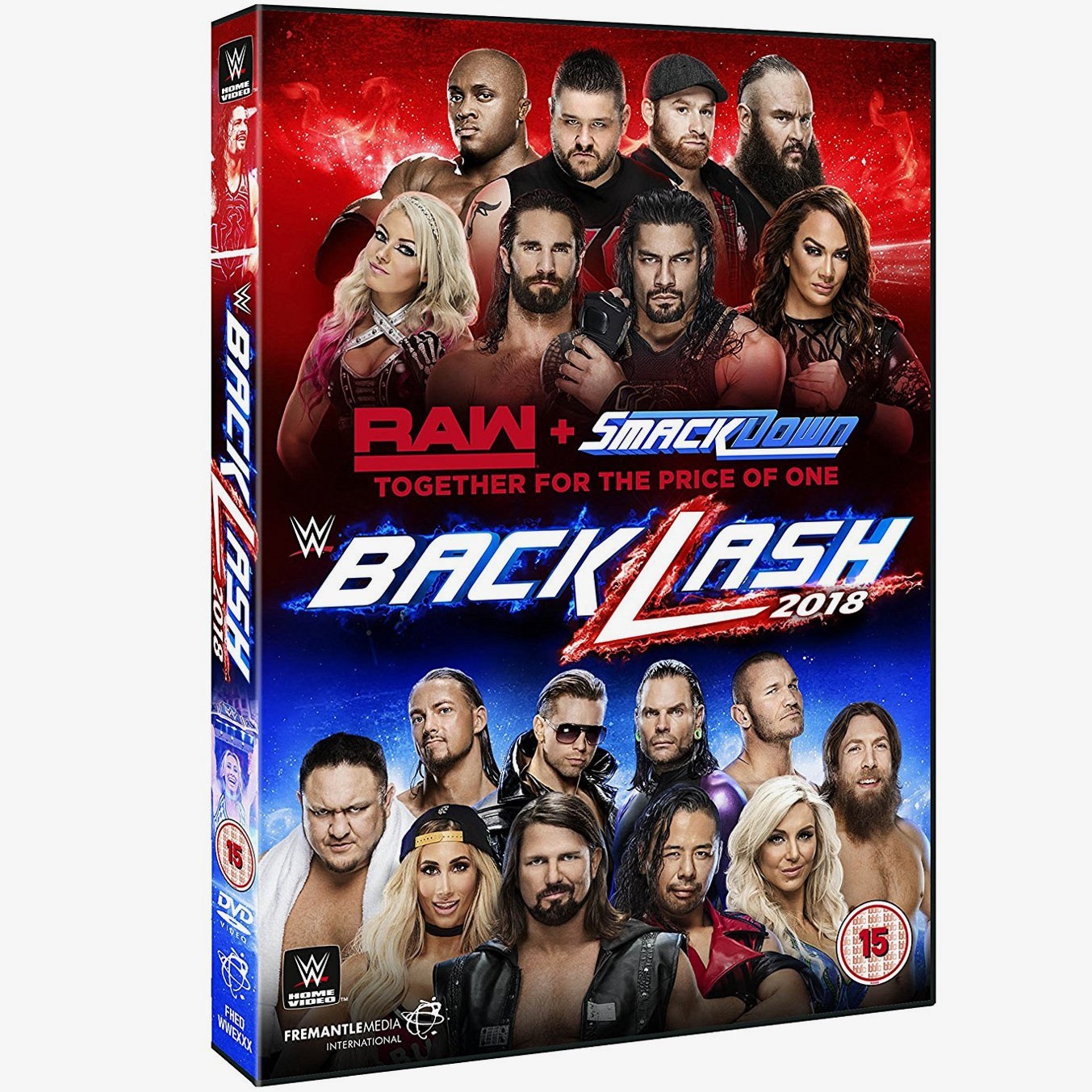 WWE Backlash 2018 DVD