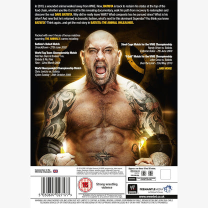 WWE Batista - The Animal Unleashed DVD