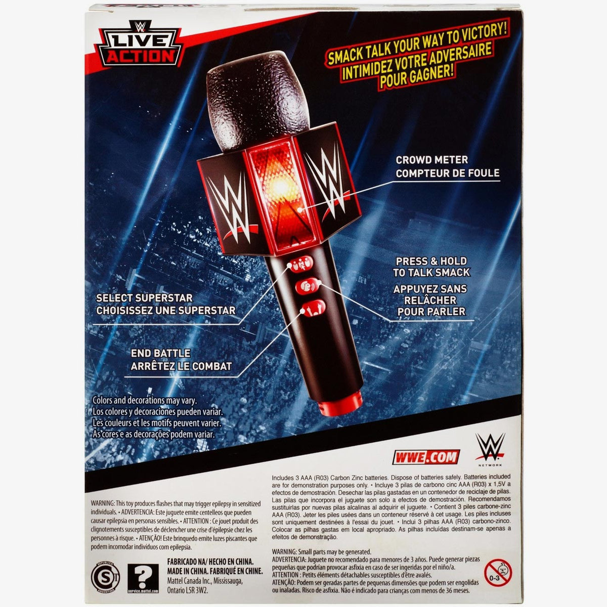 Wcw Microphone WWE Promo Battle Microphone – wrestlingshop.com