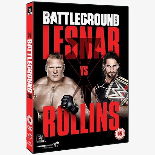 WWE Battleground 2015 DVD