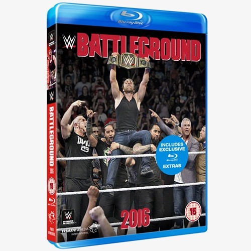 WWE Battleground 2016 Blu-ray