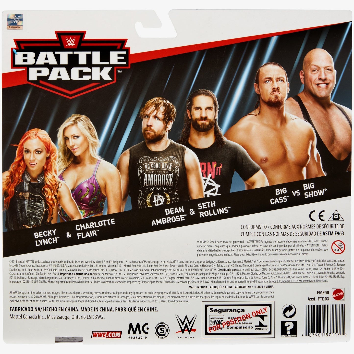 Big Show & Big Cass - WWE Battle Pack Series #55