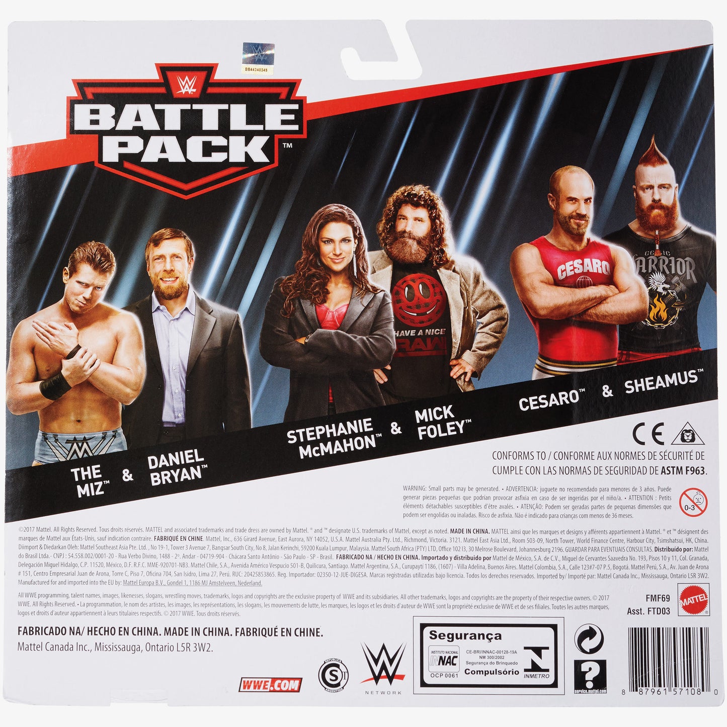 Sheamus & Cesaro - WWE Battle Pack Series #49