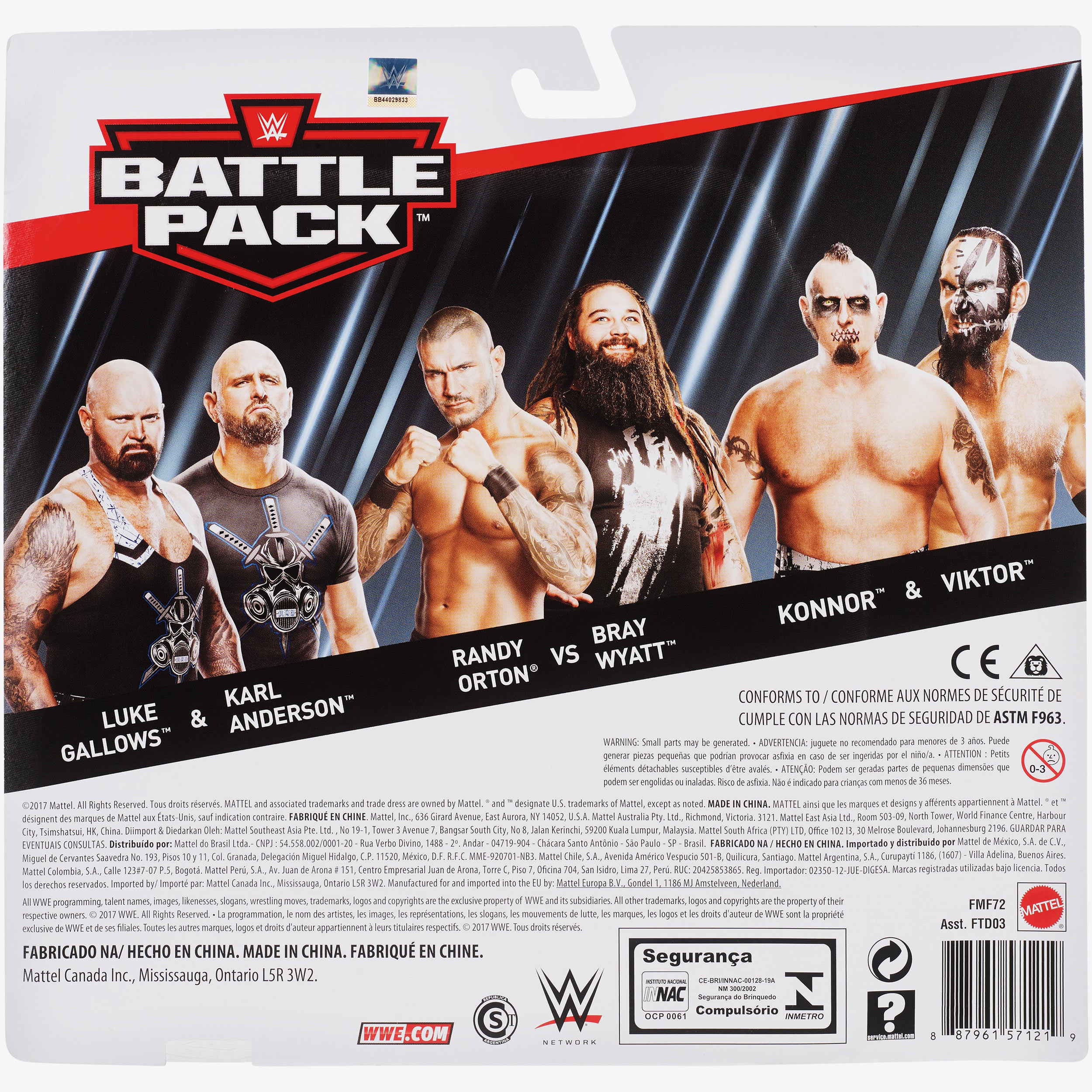 Konnor Viktor The Ascension WWE Battle Pack Series 50 wrestlingshop