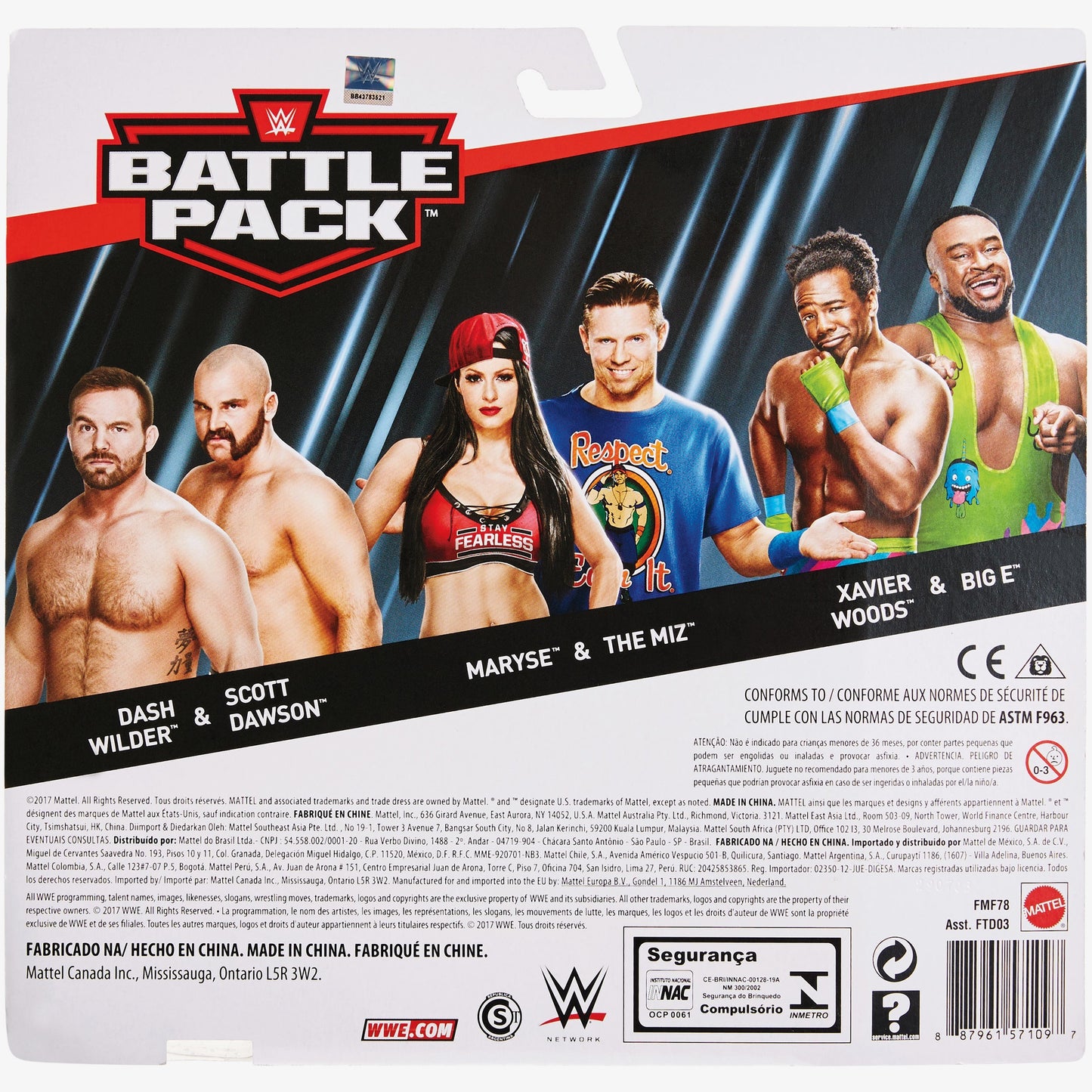 Big E & Xavier Woods - WWE Battle Pack Series #51