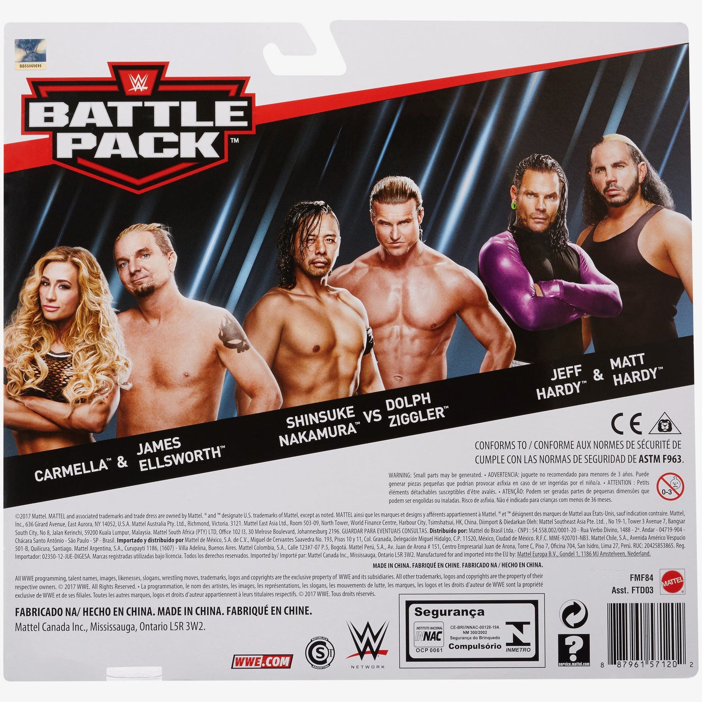 Matt Hardy & Jeff Hardy (The Hardy Boyz) - WWE Battle Pack Series #53