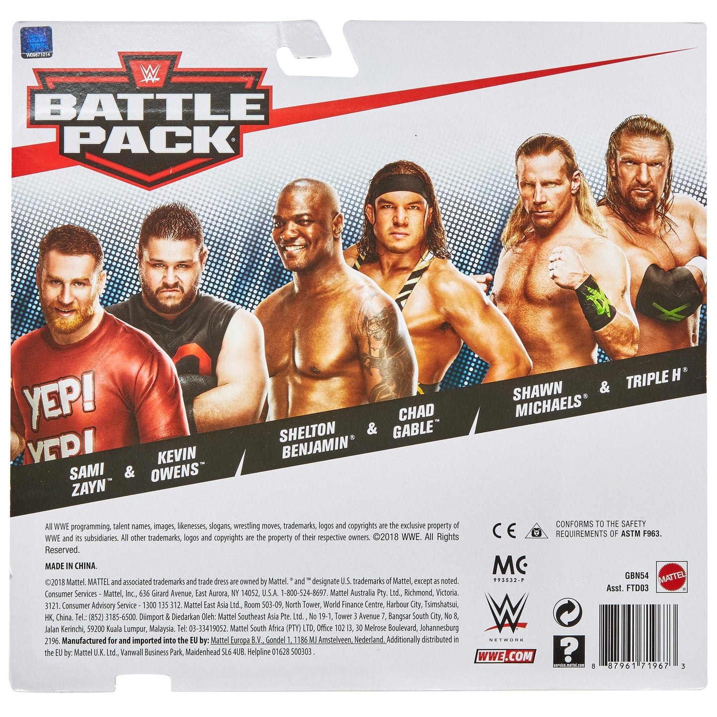 Kevin Owens & Sami Zayn - WWE Battle Pack Series #58