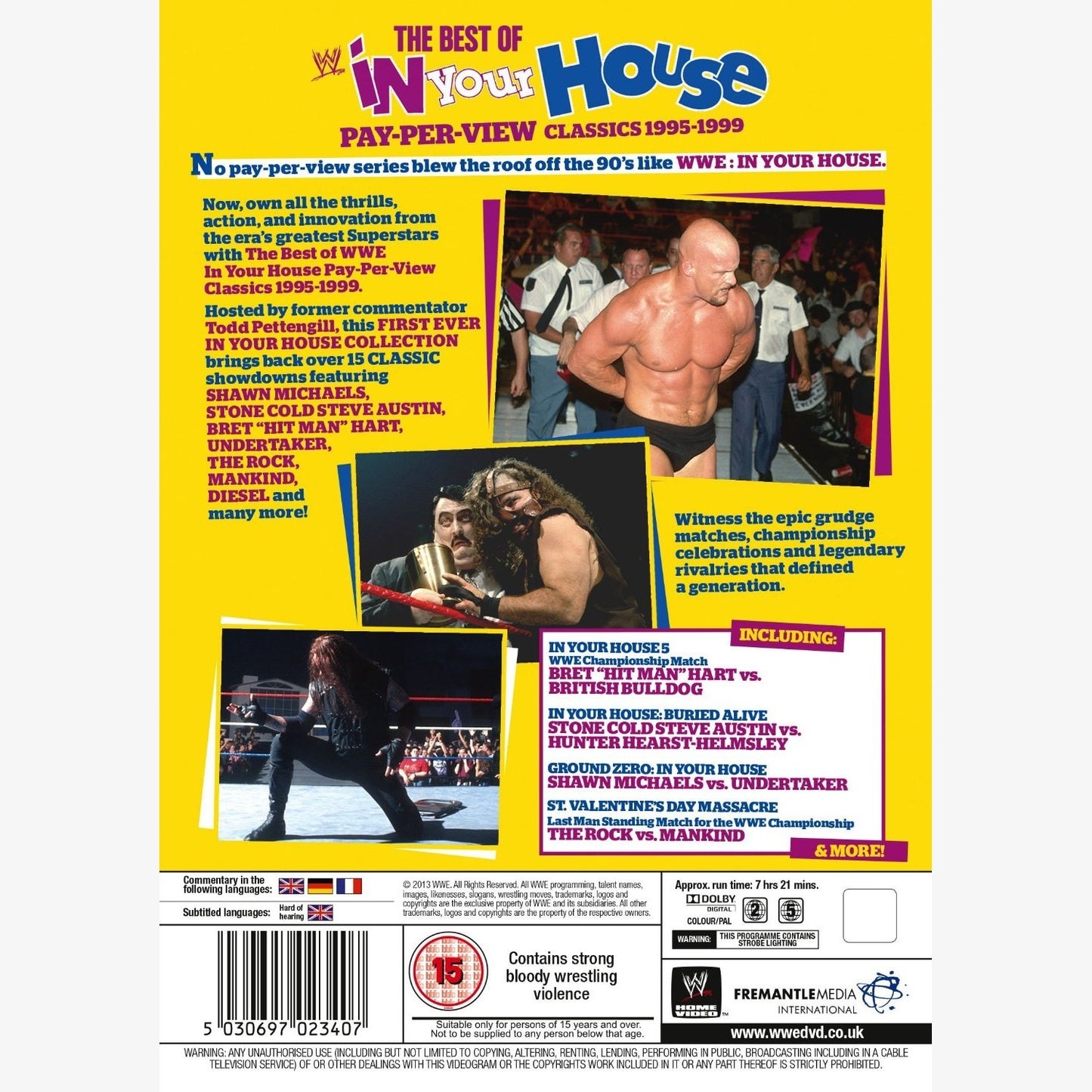 WWE The Best of In Your House DVD