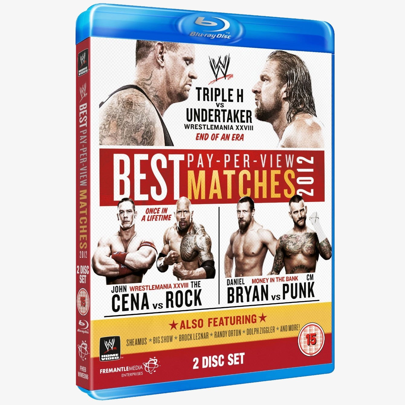 WWE Best Pay Per View Matches 2012 Blu-ray